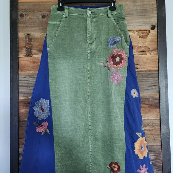 NWT Free People Front Runner Maxi Skirt Sold Out!! Size Small - Picture 6 of 12